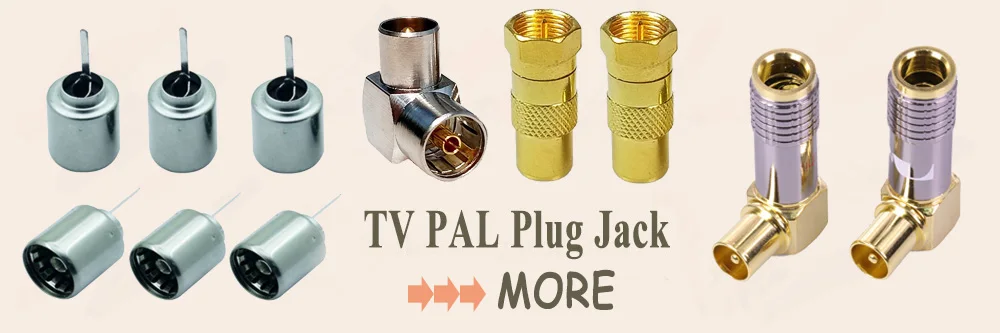 10 шт./лот медь ТВ Женский коаксиальный РЧ адаптер Разъемы DVB-T ТВ PAL гнездовой разъем гнездо пайки Кабельные Конвертеры