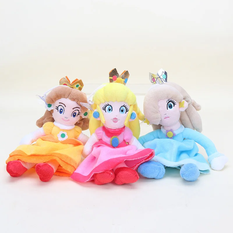 10 шт./лот 20 см Марио игрушки принцесса Персик розалина мягкая плюшевая игрушка