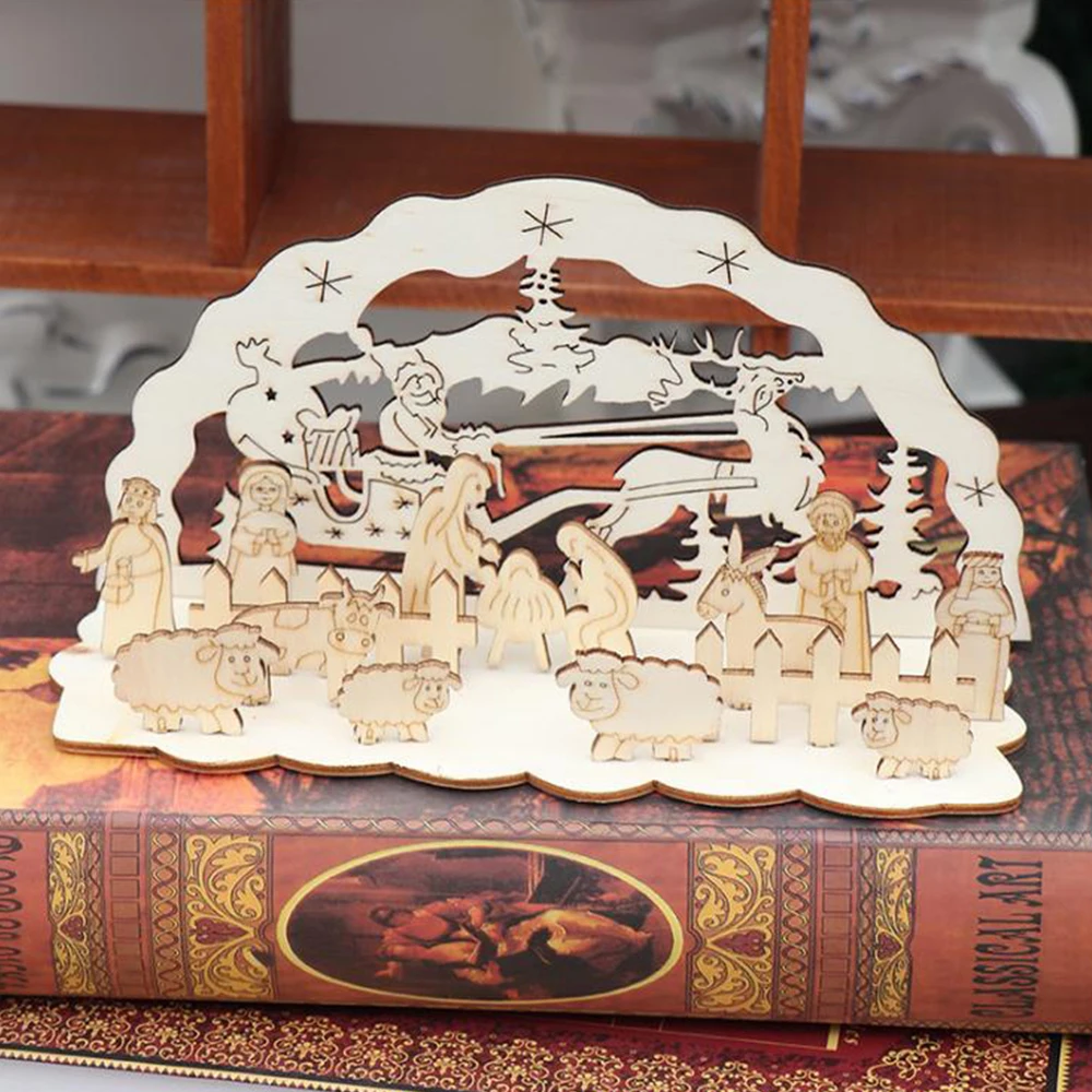 Подвеска в виде деда мороза дерева 1 комплект|Кулоны и подвески| |