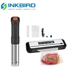 INKBIRD рекомендуется для здорового образа жизни! Sous Vide Wi-Fi ISV-200W медленная плитка 1000 Вт погружной циркулятор + Вакуумный упаковщик, инструмент для герметизации