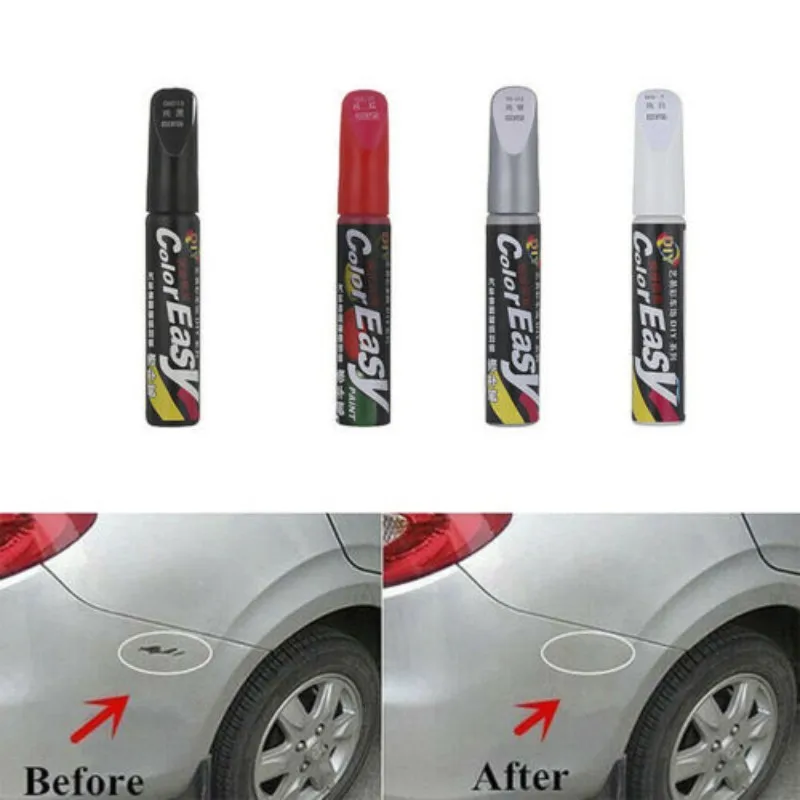 

1X Car Paint-Mending Pen cover Scratches For Mitsubishi lancer asx outlander Volvo xc90 s60 v40 Lada vesta granta accessories