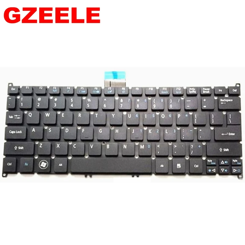 Черная клавиатура для ноутбука Acer Aspire S5-951 S5 S5-391 V5-121-131 B113 ONE 725 726 AO765 MS2346 |