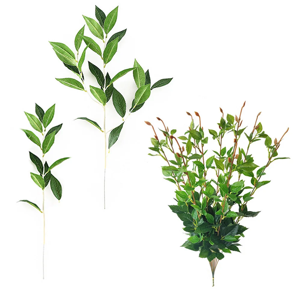 Настенные Листья Имитация листвы искусственная зелень растение лес стиль сцена