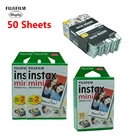 10-50 листов оригинальная Fujifilm Instax Mini белая пленка мгновенная фотобумага для Instax Mini 8 9 7s 9 70 25 50 s 90 камера SP-1 2