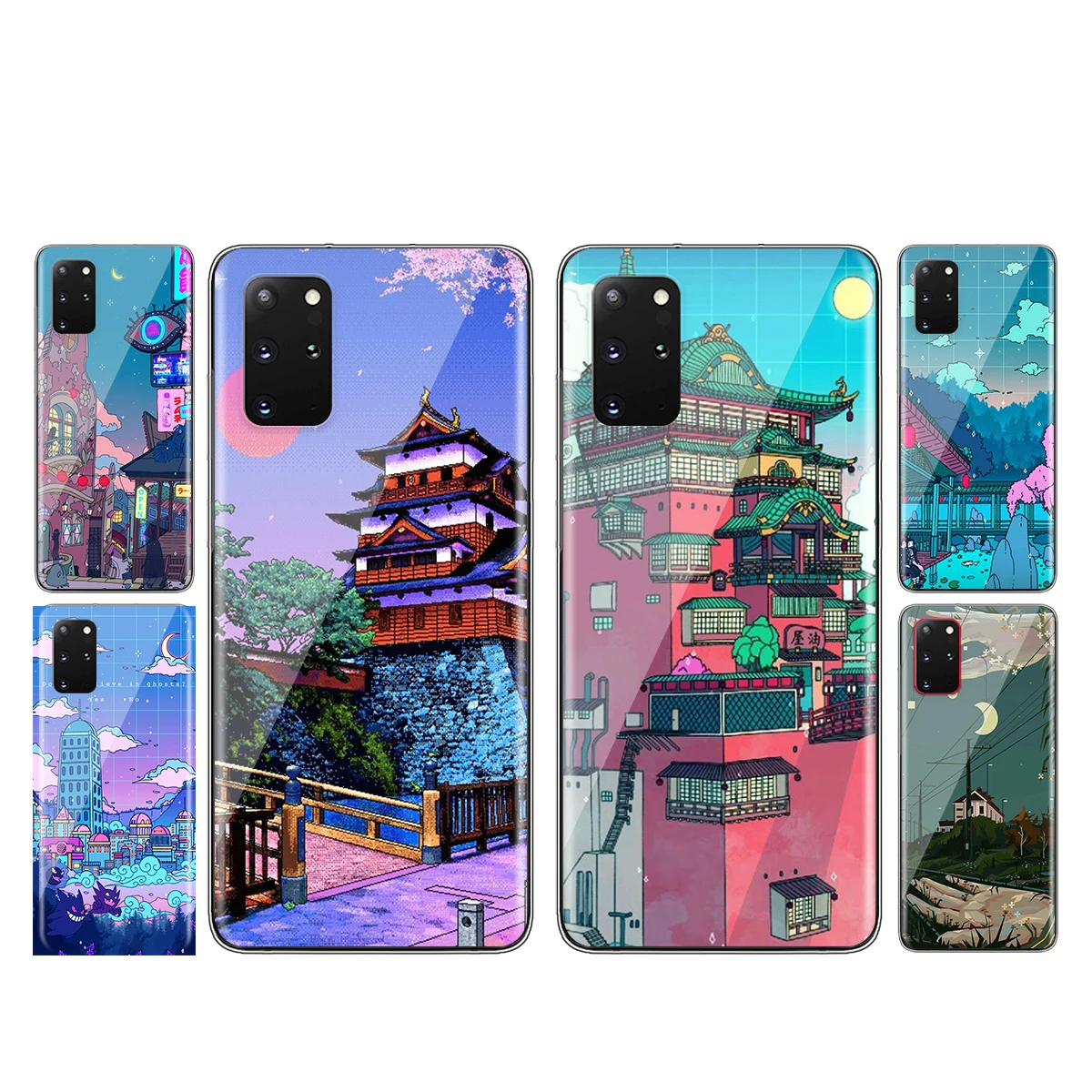 

Art Pixel Aesthetic For Samsung Galaxy S21 S20 FE Ultra Lite S10 5G S10E S9 S8 S7 S6 Edge Plus TPU Transparent Phone Case