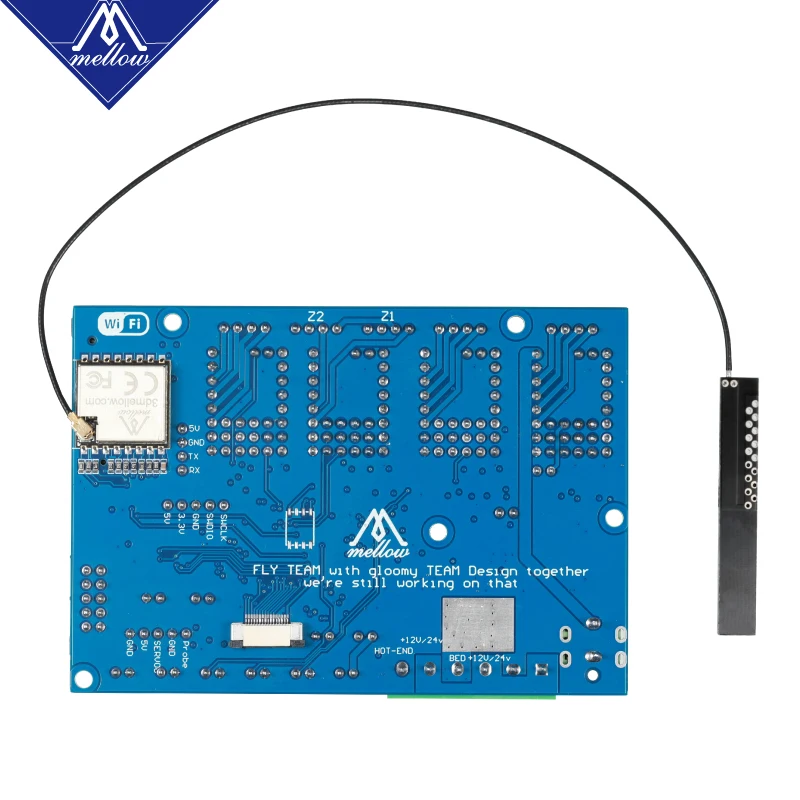 

2021 Mellow FLY RRF E3 V1.0 Wifi 32Bit Control Board Reprap Firmware Support TMC2209 UART 3D Printer Parts For Ender 3/5 Pro