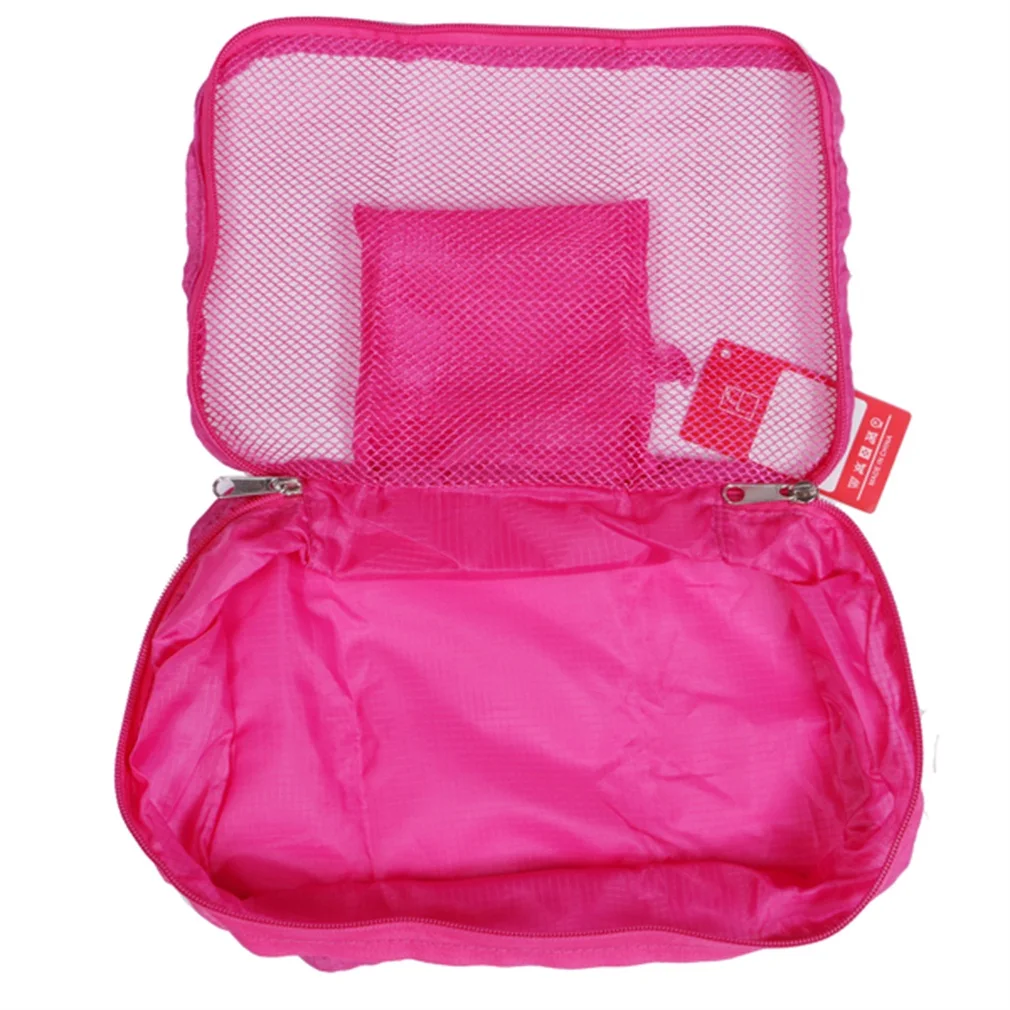 3 шт. тканевые сетчатые сумки для багажа Женский органайзер макияжа необходимый