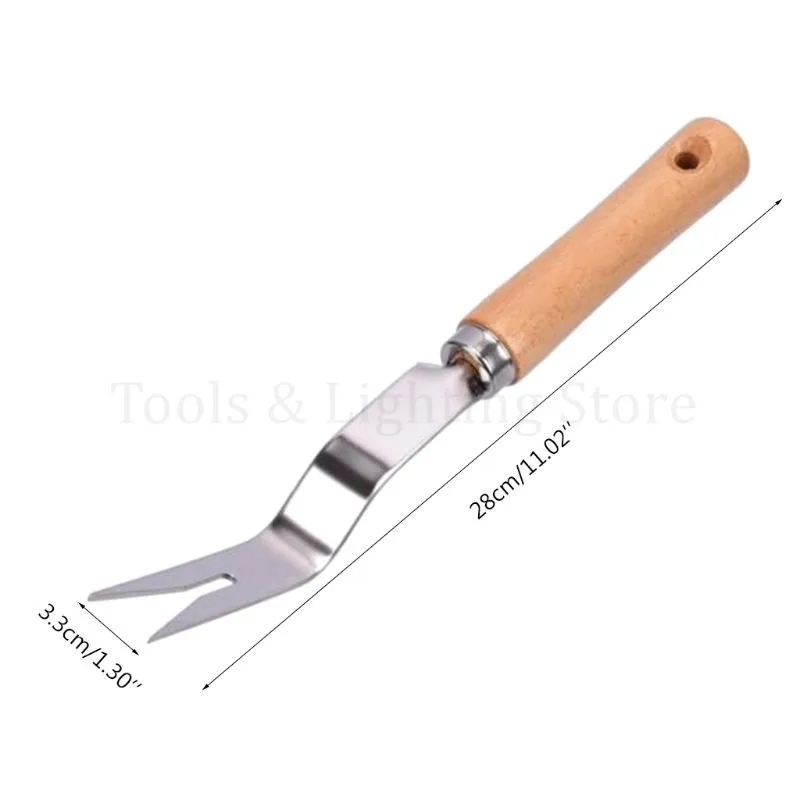 Легкая садовая ручная трансплантация прополка вилка для удаления травы