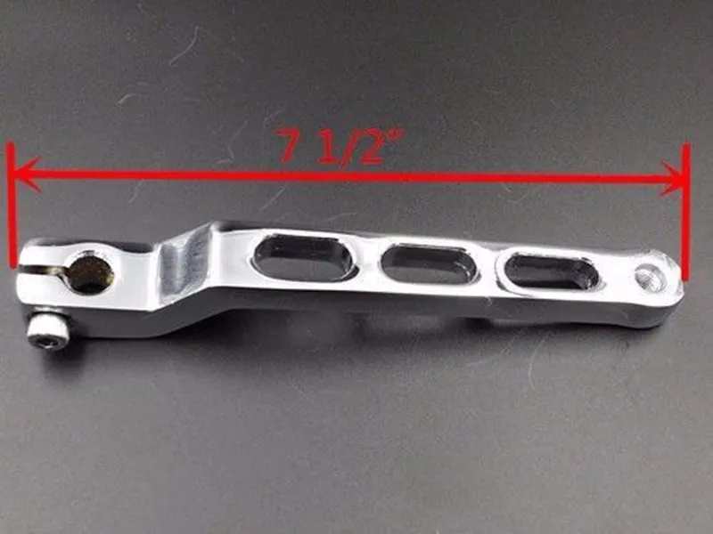 Мотоциклетные Черные каблуки рычаг для коробки передач + Орел колышек Harley Electra FLST