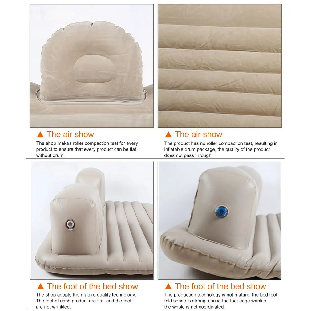 Большой Размеры прочный Чехол на заднее сидение автомобиля матрац кровати