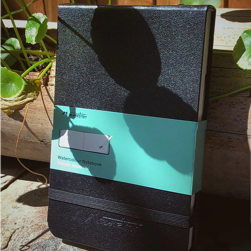 Акварельная книга MAIRTINI путешественников 300 г смешанный хлопок мелкозернистая