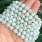 Круглые бусины из натурального зеленого ангелита, 4681012 мм, 5 А, для самостоятельного изготовления ювелирных изделий