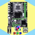 Комплект материнской платы HUANANZHI X58 Pro, материнская плата X58 LGA1366 с процессором Intel Xeon W3690 3,46 ГГц, 6 тепловых труб, кулер, ОЗУ 16 Гб (2*8 ГБ)