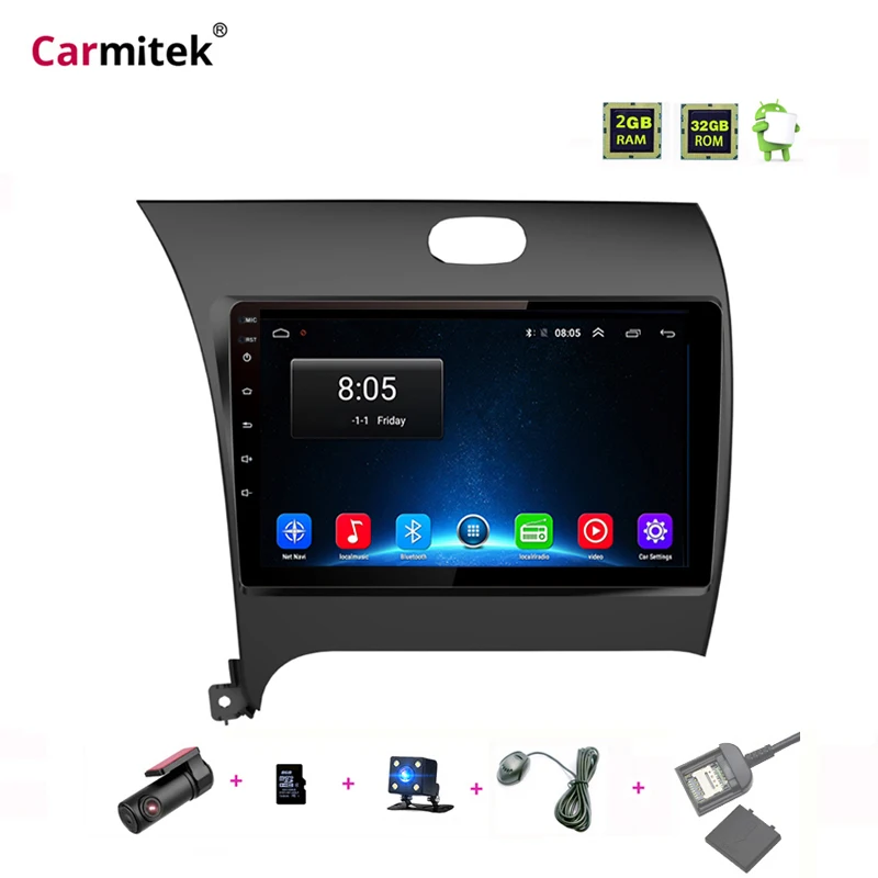 For Kia CERATO K3 FORTE 2013 -2016 head unit gps Player Automotive multimedia 2 Din Stereo Android Car Radio Screen Accessories