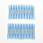 Новый 20 штук на возраст от 4 до 16 лет AWG лучшее продвижение припоя уплотнения терм усадочная стыковые соединители электрические провода соединения терминалы Водонепроницаемый