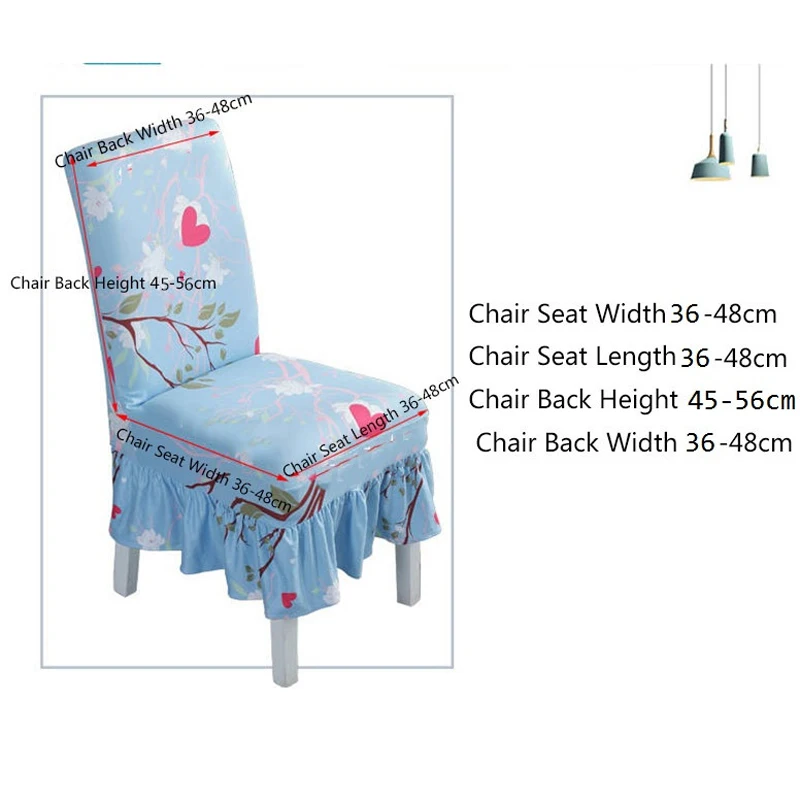 Цельнокроенный домашний стул крышка мягкий поролон тканевые Чехлы для Кухня