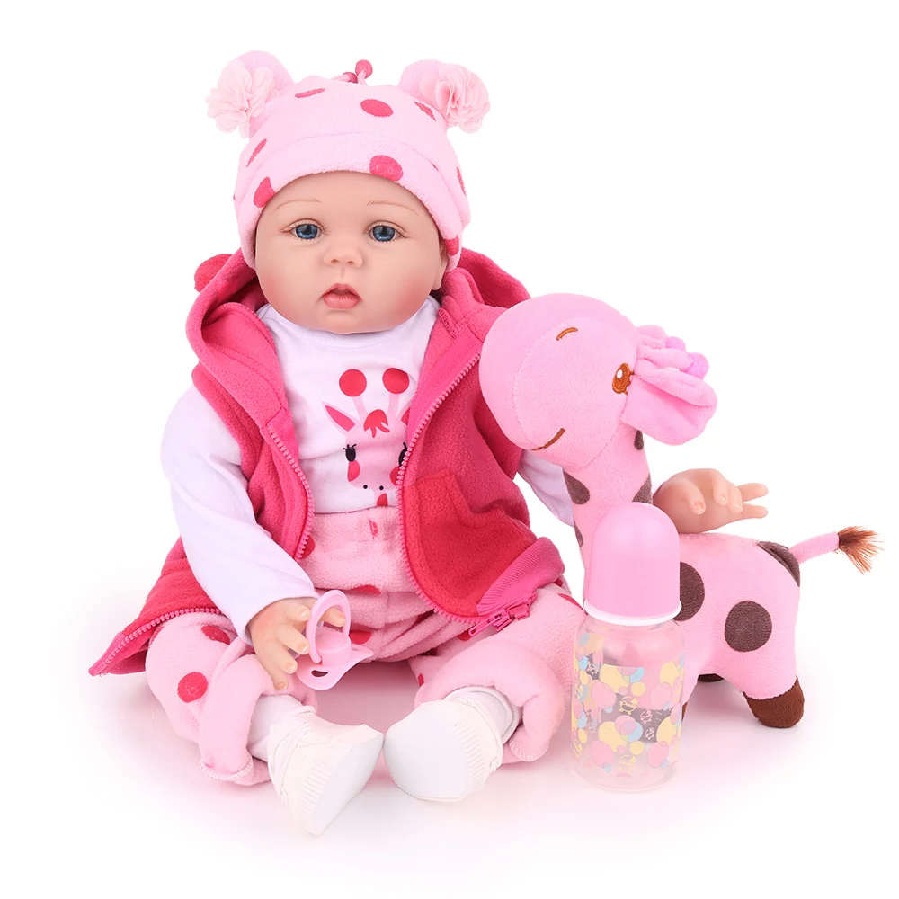 55 см Bebes reborn baby doll игрушки для детей 22 дюймов силиконовые виниловые ручной работы