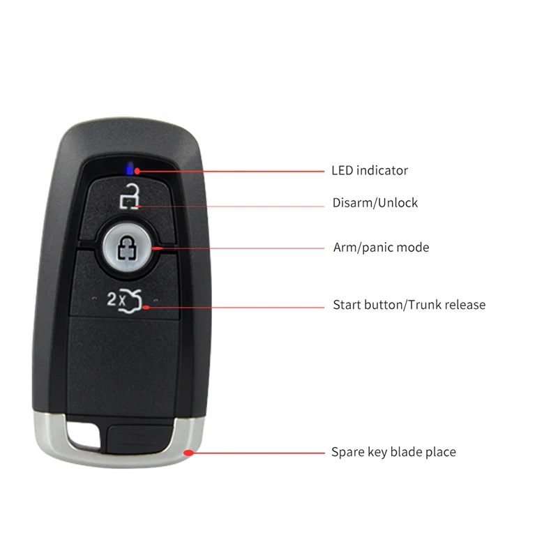 Автомобильная сигнализация EASYGUARD Пассивный бесключевой доступ дистанционное