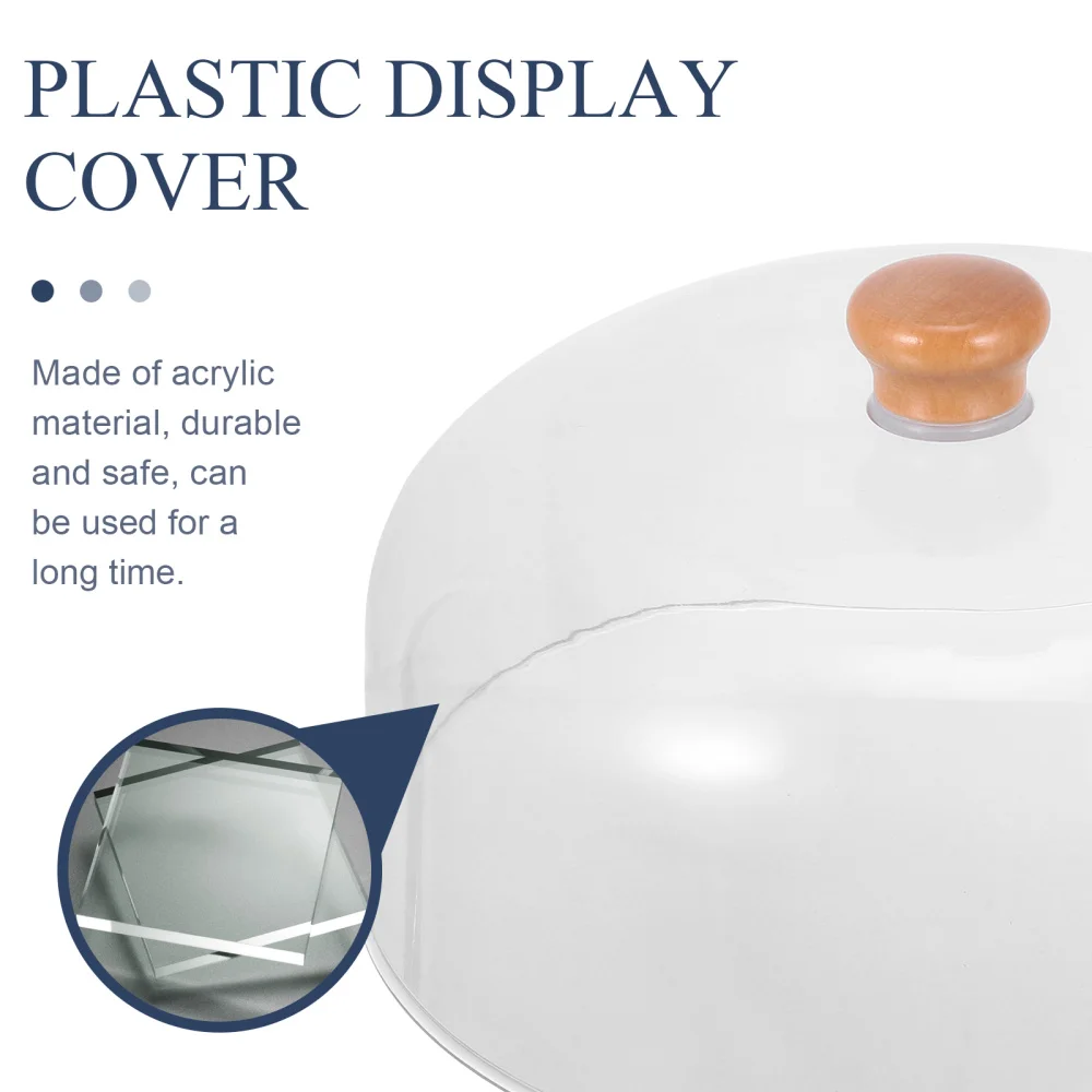 

Transparent Dome Shape Cover Multi-functional Food Cover Durable Food Dome