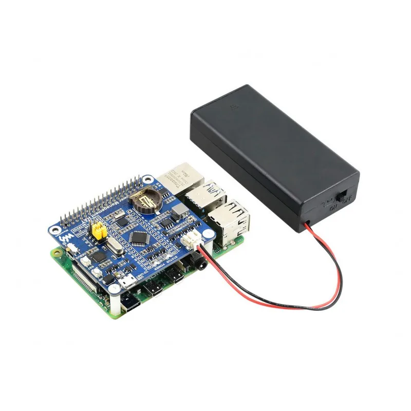 Шляпа управления питанием для Raspberry Pi со встроенным микропроцессором ATmega328P MCU и