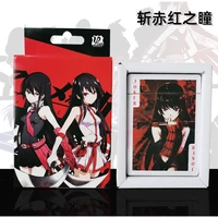 anime pokers playing cards akame ga kill mine leone esdeath accessories gift