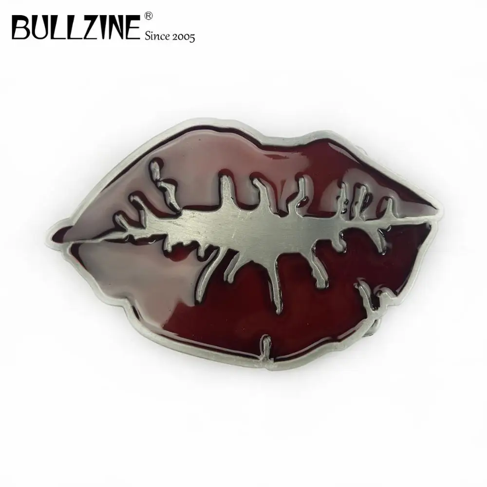 В Bullzine мода губ пряжки ремня с оловянной отделкой FP 02958 подходит для детей на