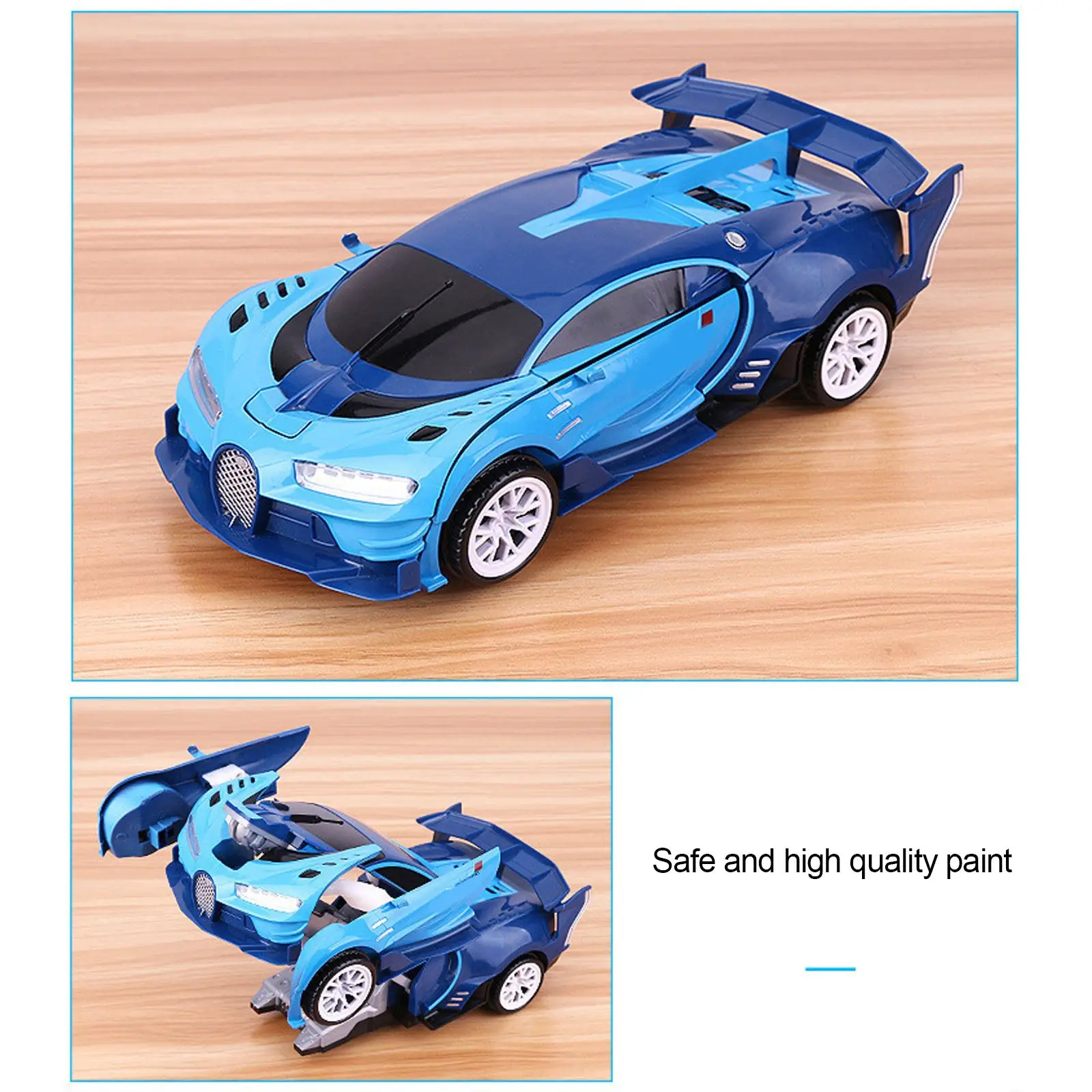 Детский робот трансформер модель спортивного автомобиля детская электрического