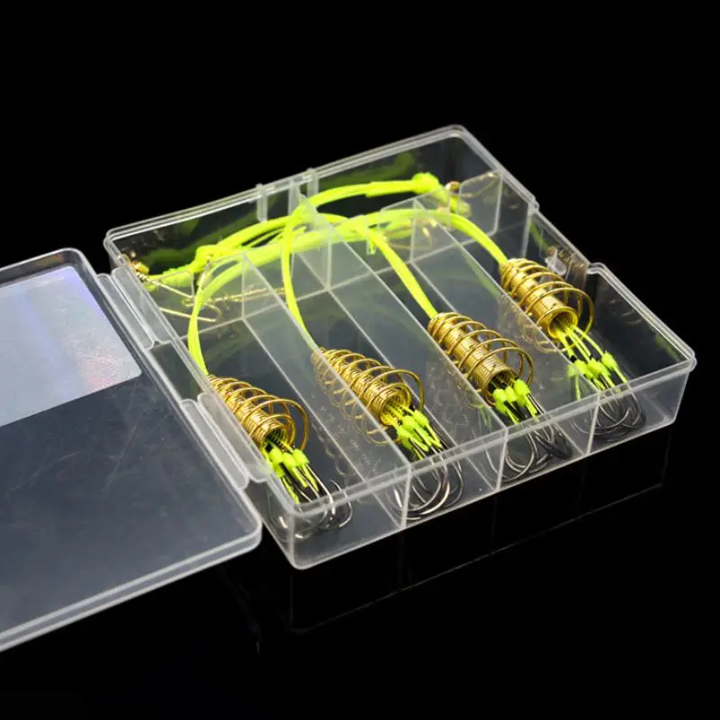 4 шт./лот взрывной рыболовный крючок рыболовная приманка ловушка кормушка