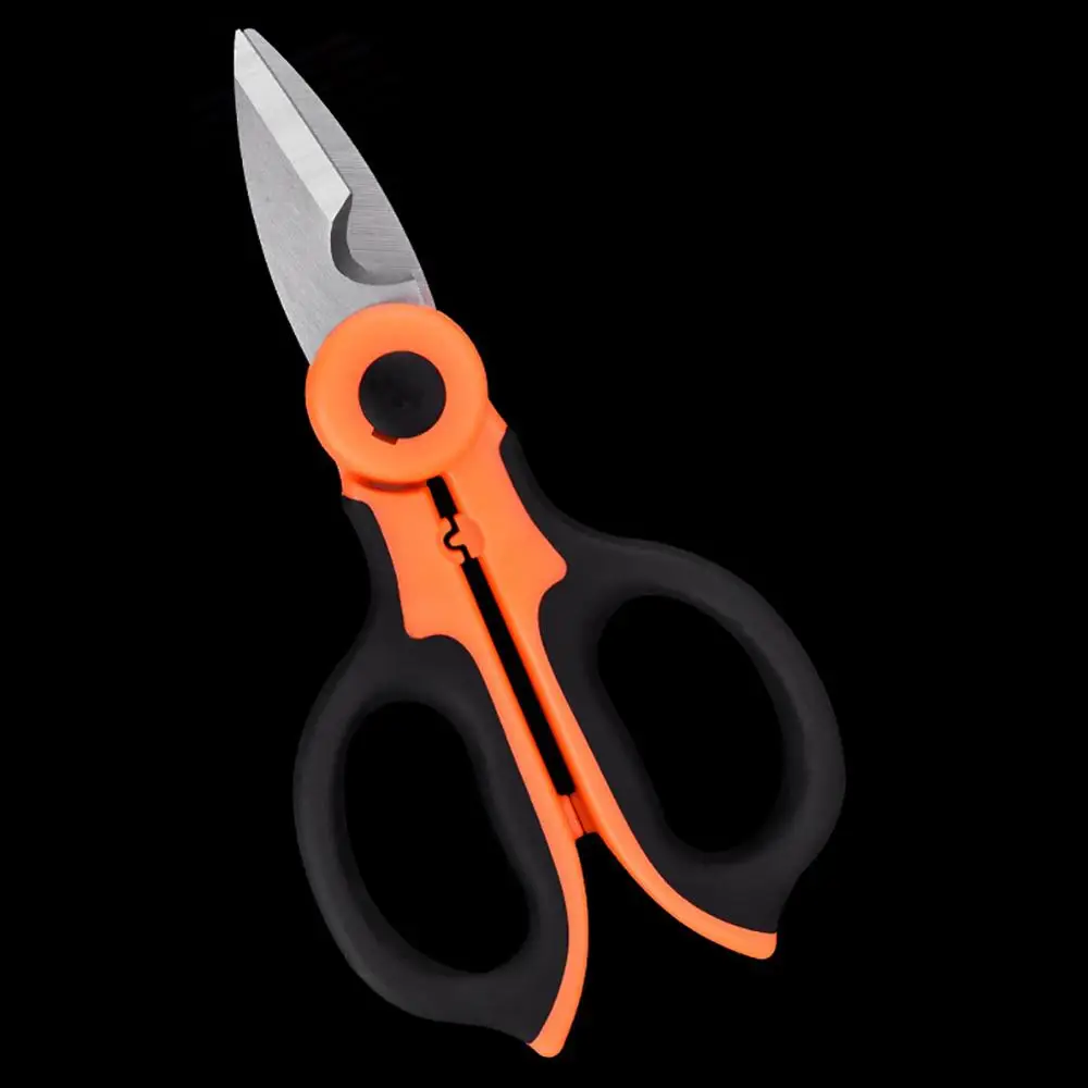 Кабели рыболовные ножницы для оплетки бытовые электрика инструмент резки