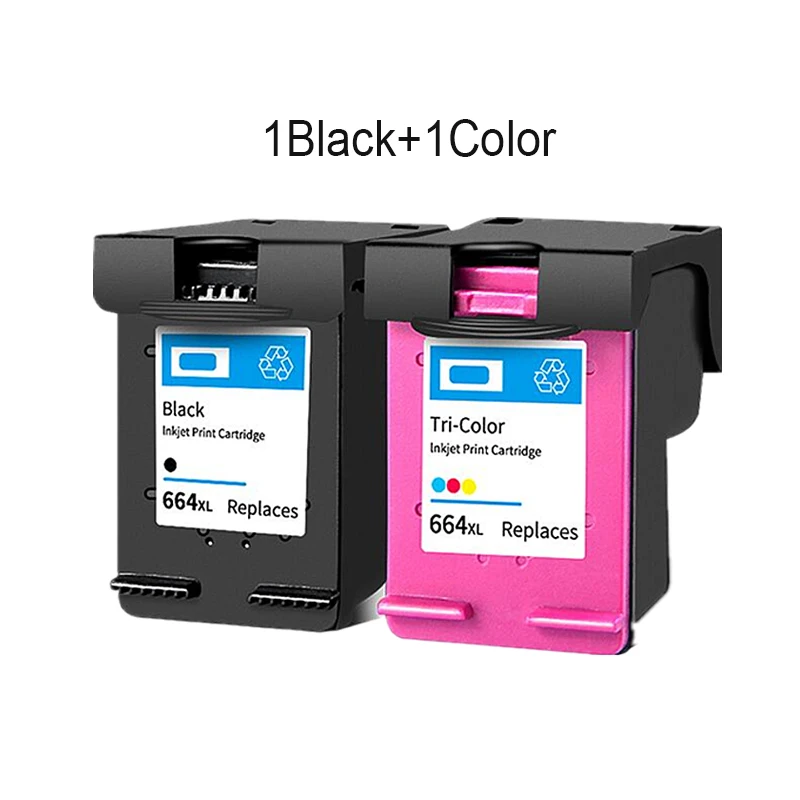 Сменный чернильный картридж HTL 664XL для принтера HP DeskJet 664 1115 2135 3635 1118 2138 3636 3638 |