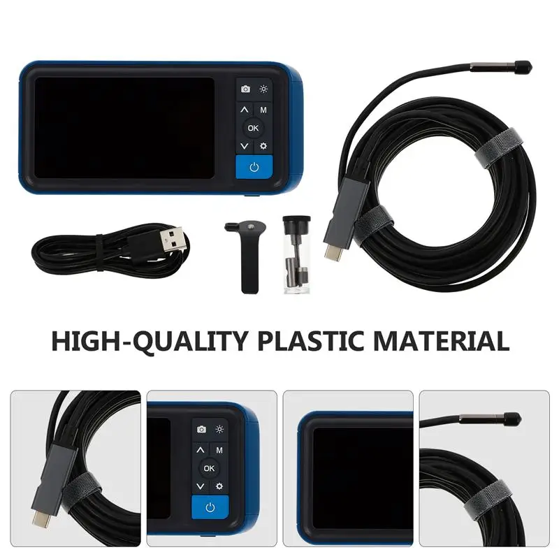 Автомобильный цифровой Бороскоп с двумя объективами и ЖК-камерой высокой