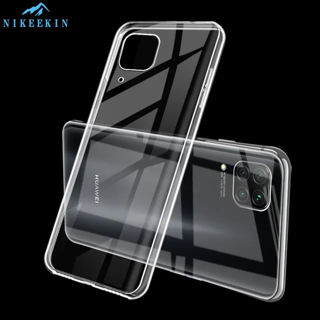 Мягкий ТПУ чехол для Huawei P40 Lite E P30 Pro P8 P10 P20 P Smart 2020 Прозрачный Honor 9A 9S 9C Capa|Бамперы| |