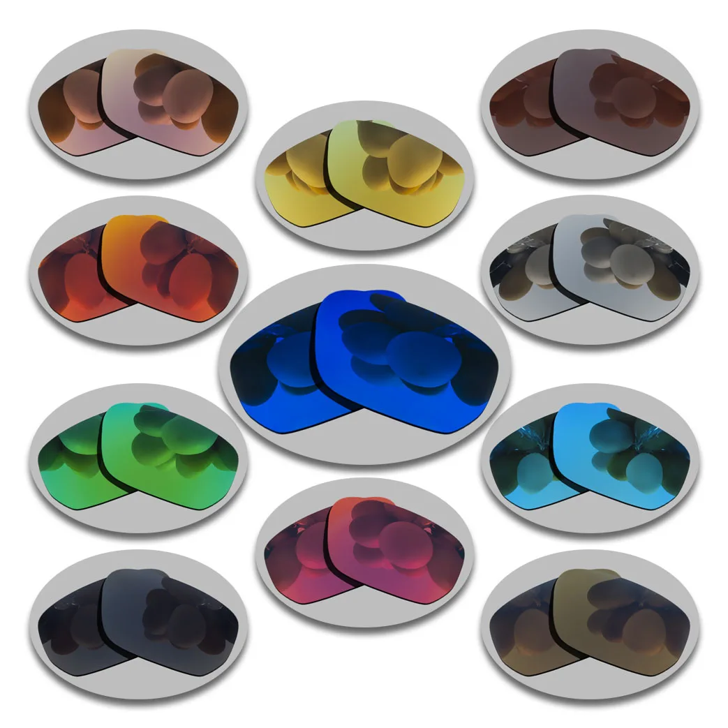 

Polarized Sunglasses Replacement Lenses for-Style Switch Frame - Silver