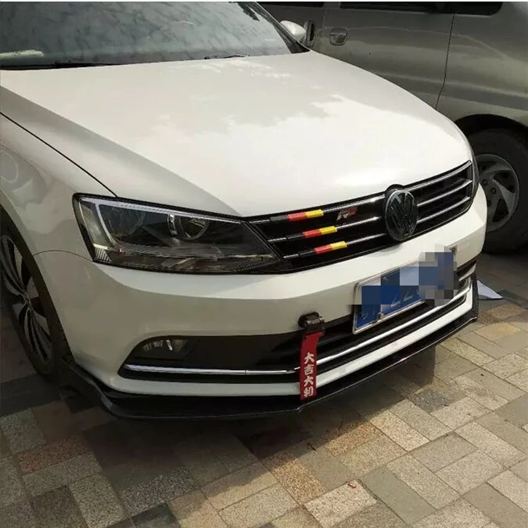 Для VW jetta тела комплект спойлер 2015 2018 для Volkswagen Sagitar ABS задняя губа задний