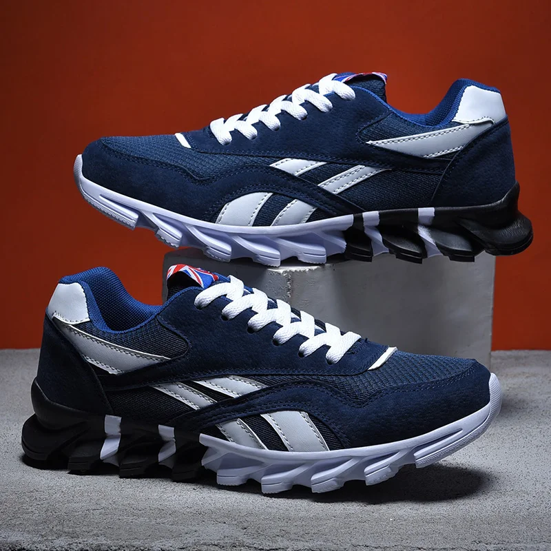 

Ultralight Running Shoes for Men Cushioning Mesh Breathable Men Sneakers Sport Gym Trainers 7 Color Big Size 39-46 Drop-shipping