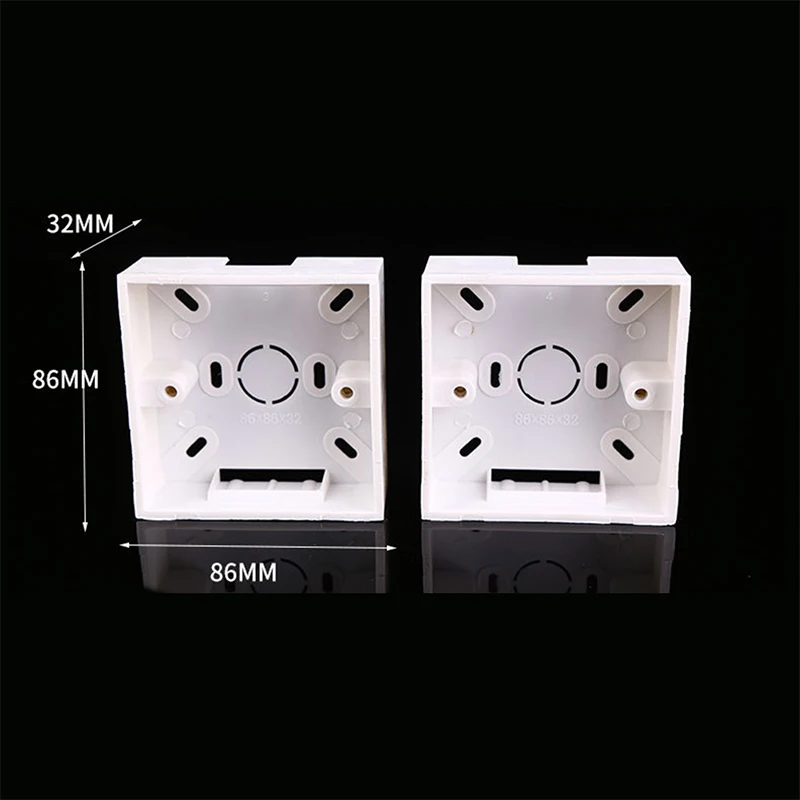

Universal Socket Switch Electrical Mounting Box Flame Retardant Wire Junction Boxes PVC Bottom Box