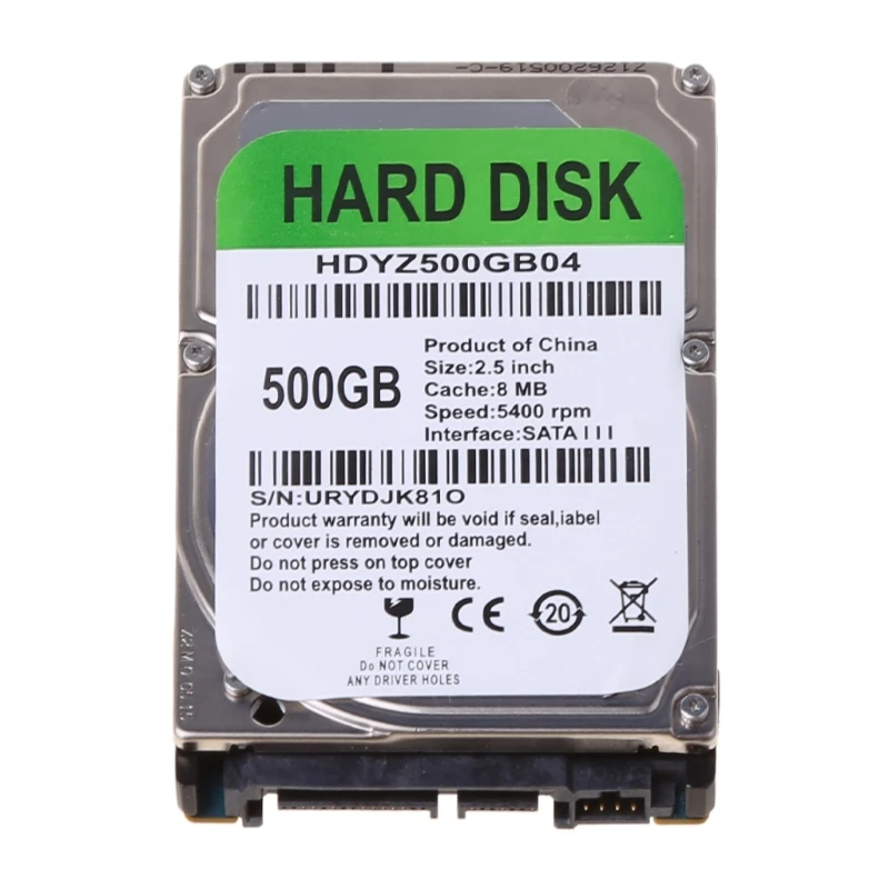 2 5 дюймовый HDD SATA USB адаптер кабель 80/120/160/250/320/500 Гб для ПК ноутбука внутренний