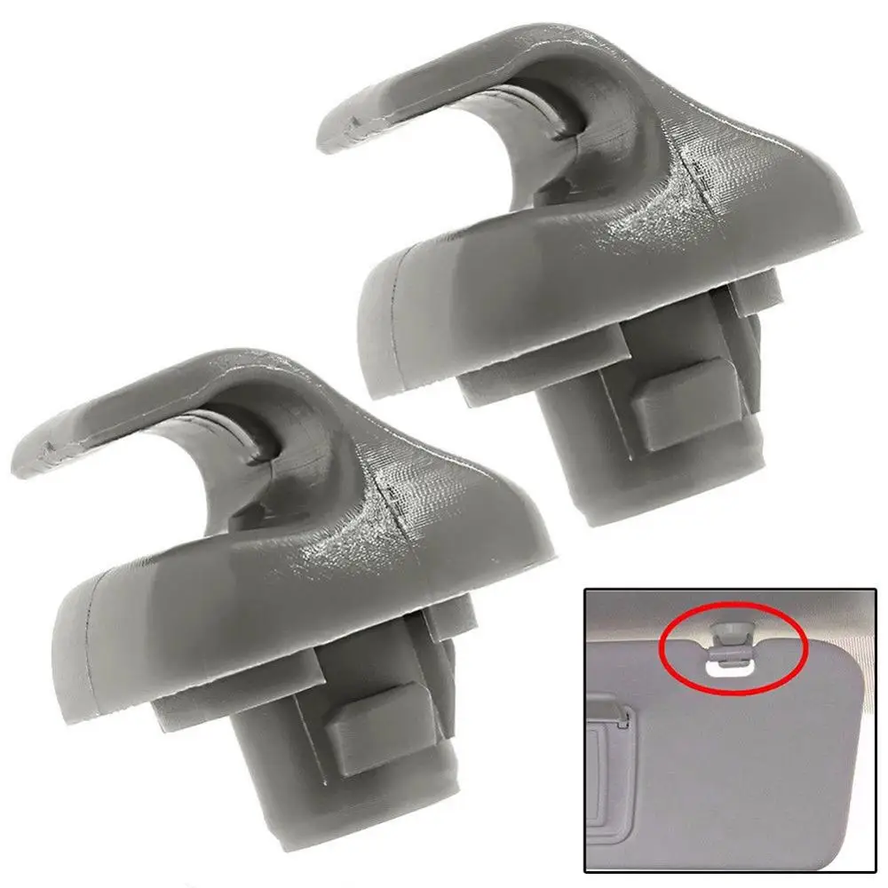 2 шт. солнцезащитный козырек зажим 88217S01A01ZA для Honda 98 07 Accord 96 04 Civic 11 CR V 03 05 Element