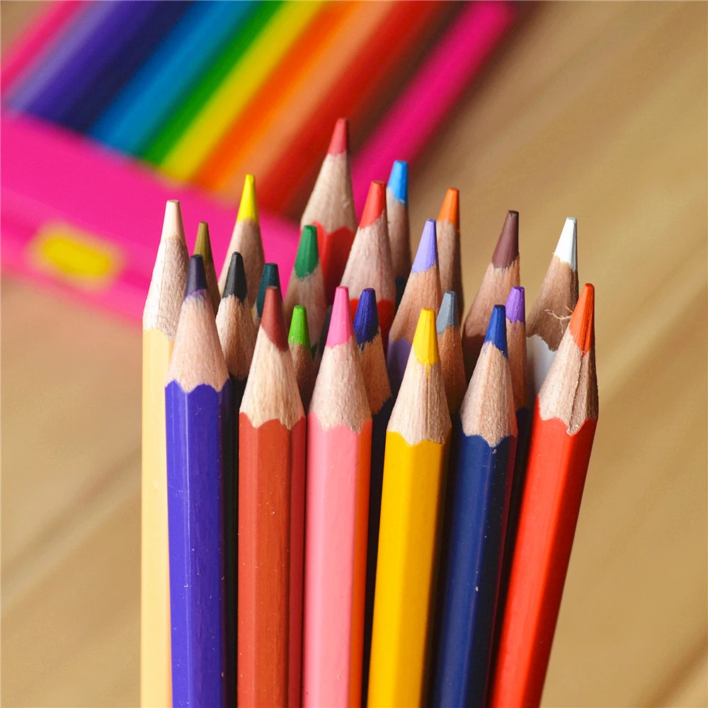 

24/36 Colors Professional Raffine Fine Watercolor Art Pencil for Drawing Lapices De Colores Acuarelables for School Supplies