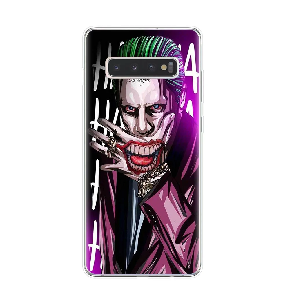 Joker Joaquin Phoenix Мягкий ТПУ силиконовый чехол для телефона для Coque samsung S10 S9 S8 Plus S6 S7 Edge S10E Lite 5G Capa