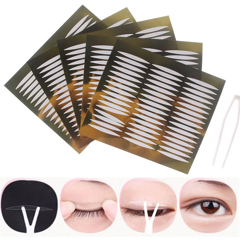 1 Pack Invisible Rugby Double Sided Eyelid Tape Eco Friendly Medical Adhesive Clear Eyelid Stickers DIY Eye Beauty Makeup Tools
