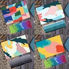 Цветной пластиковый жесткий чехол для ноутбука MacBook Air Pro Retina 11, 12, 13, 15, 16 дюймов, 2020 Touch ID, A2337, A2179, A2338, A2289, A2141