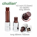 12 дюймов 2 точки сплайн гнездо бит отвертка бит инструменты M5 M6 M8 M10 M12 M14 M16 длиной 60 мм 105 мм