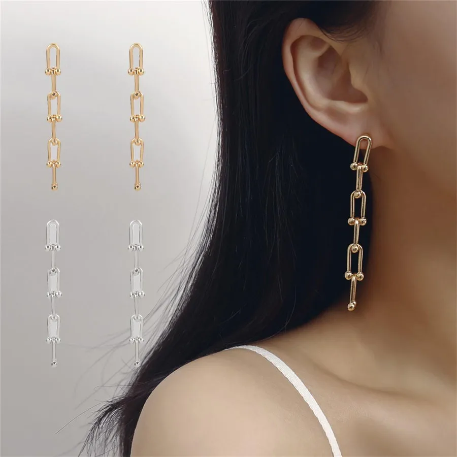 Красивые модные свадебные милые женские Гламурные винтажные однотонные серьги