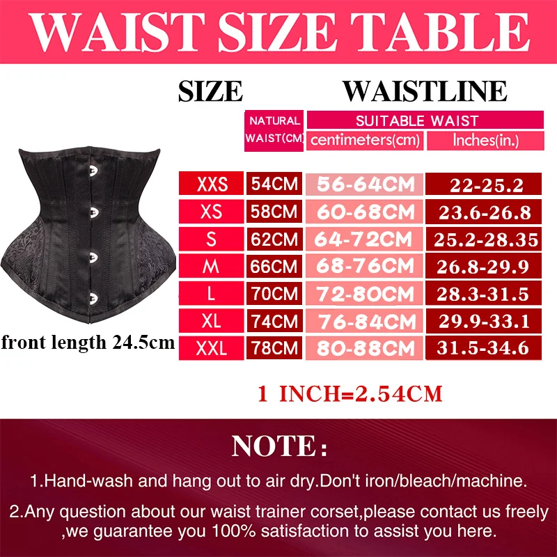 

Gothic Corsets and Bustiers Steampunk Corset Top Short Torso Corset Hourglass Curve Shaper Modeling Strap Slimming Waist Trainer