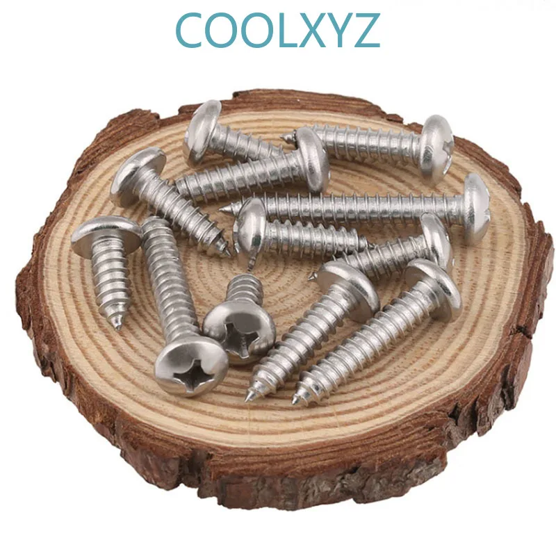 Винты CoolXYZ с нарезной головкой И Крестообразной длинные винты наконечником из