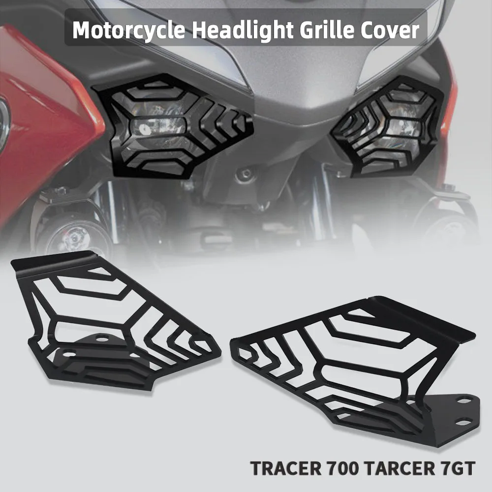 

For YAMAHA TRACER700 Tracer 700 Tracer 7 GT 7GT 2020 2021 Motorcycle Headlight Protector Grille Guard Cover Protection Grill