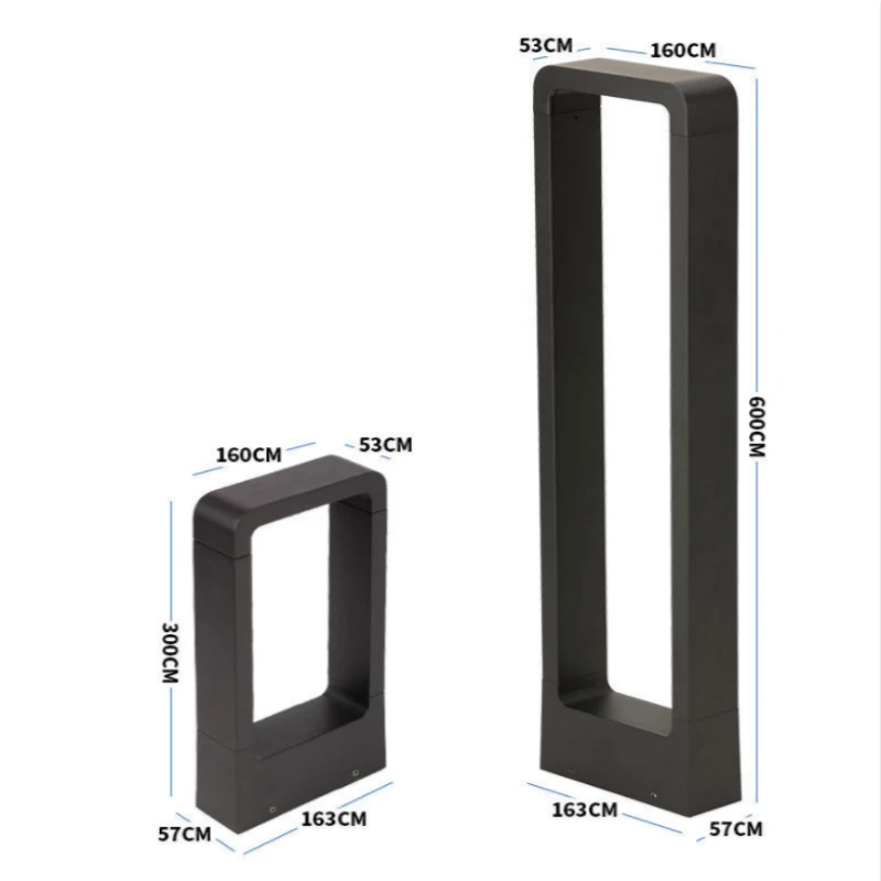 Светодиодный светильник для лужайки садовый наружный водонепроницаемый