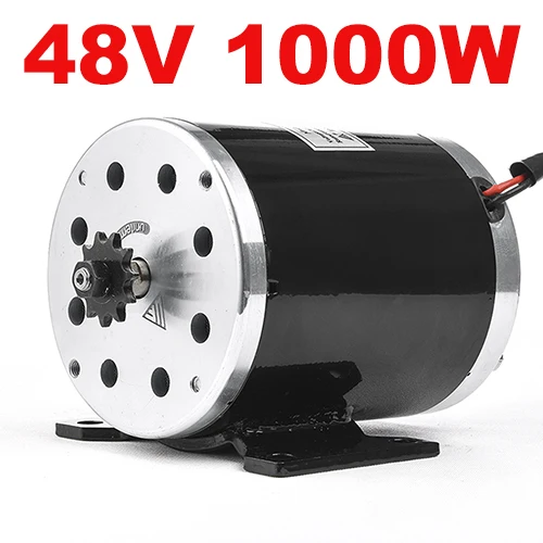 48V 1000W Комплект для переоборудования электрического велосипеда 24 в 36 в 48 В DC матовый мотор 250 Вт/350 Вт/500 Вт электродвигатель Средний привод двигателя 1000 Вт колеса дорожного велосипеда - Цвет: 48V 1000W