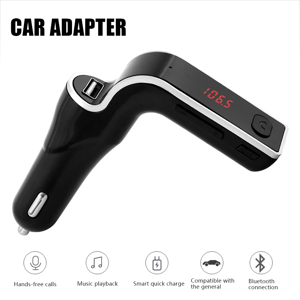 Автомобильный Bluetooth fm-передатчик двойной USB порт зарядное устройство fm-модулятор MP3-плеер Автомобильная Зажигалка беспроводные звонки, музыка плеер
